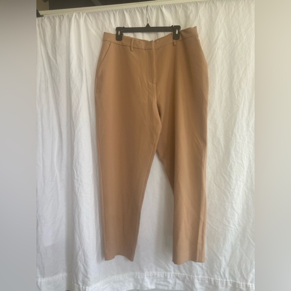 The Drop Women's Abby Flat Front Pant, Praline Size XL NEW - Picture 11 of 15